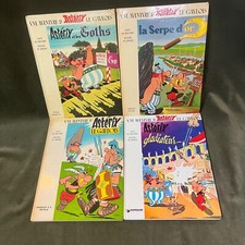 4 ASTERIX Books by R. Goscinny