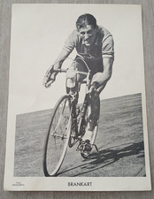 Miroir Sprint Carte 22.5x16.5cm Cycliste JEAN BRANKART photo Cyclisme