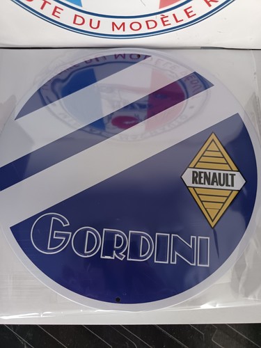 Plaque decorative renault - plaque,