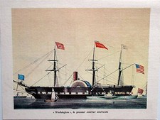 Pub Labo Léo : Washington le premier courrier Américain