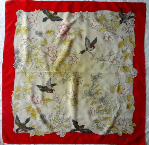 Gucci foulard soie tbeg - -gucci,