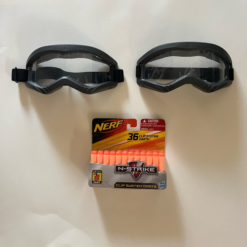 Nerf clip system darts - system,