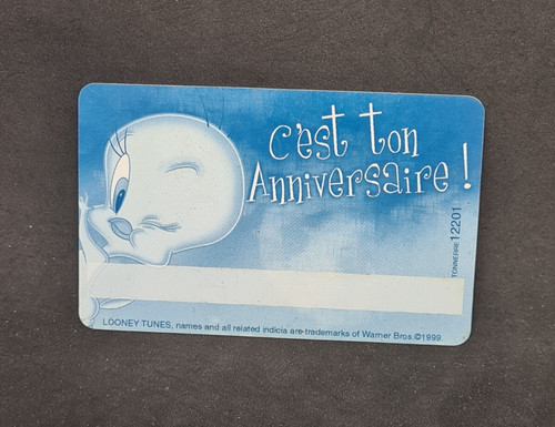 Carte looney tunes warner bros - carte,