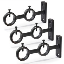 Lot de 2 supports de tringle