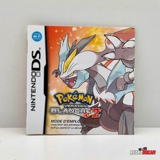 NOTICE POKEMON VERSION BLANCHE 2 - NINTENDO DS FRA - TBE 100% OFFICIEL