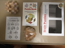 Brain Puzzles Book & Kit