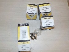 LOT AMPOULES PHARE 6 VOLTS 15WATTS.