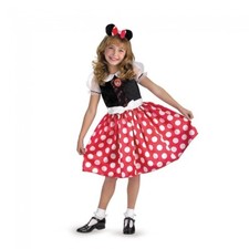 Disguise Mickey Minnie Mouse Cartoon Classique Filles Enfant Halloween Costume