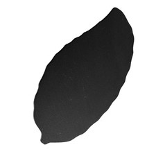  1pc Plaque d'ardoise Forme de la feuille Sushi Snack Plaque Restaurant Ardoise