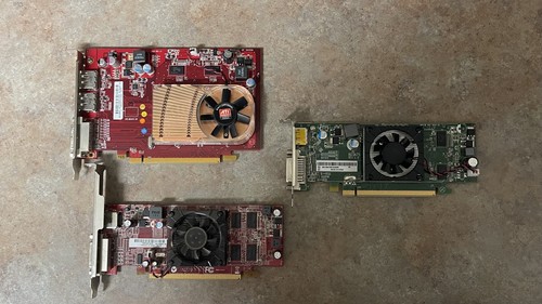 Three video cards pcie ati - pcie,