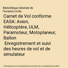 Carnet de Vol conforme EASA