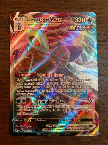 Carte pokémon lézargus vmax - carte,