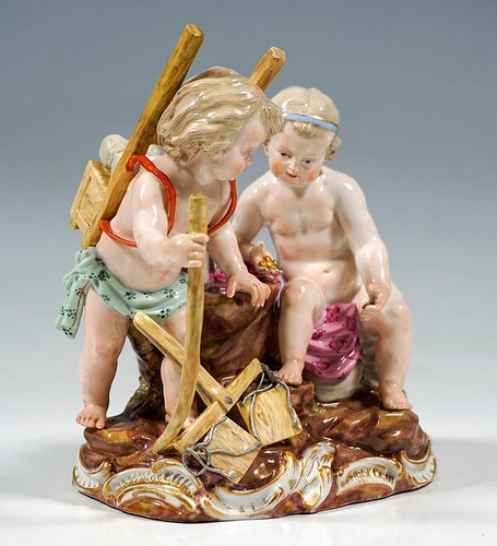 Meissen porcelain figurine - meissen,