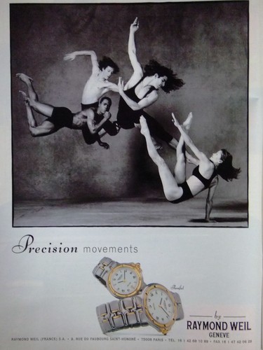 Publicité montres raymond - montres,