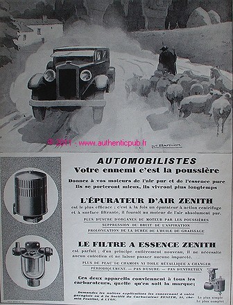 Publicite filtre essence - filtre,