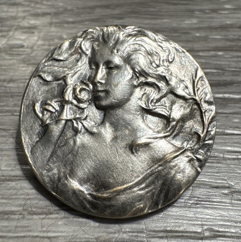 Bouton ancien bronze - en,
