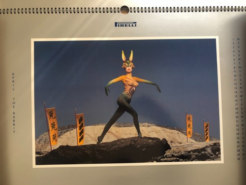 Calendrier pirelli 1992 - calendrier,