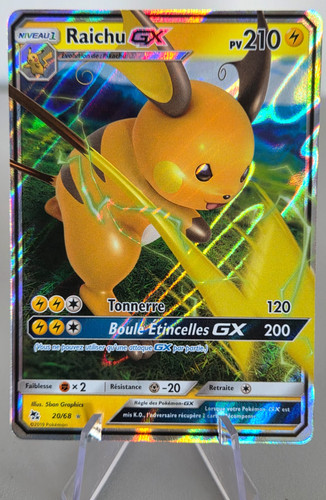 Carte pokémon raichu 68 - carte,