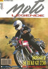 MOTO LEGENDE N°33 SUZ GT 750
