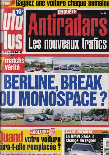 Auto plus 671 berline - plus, n°671