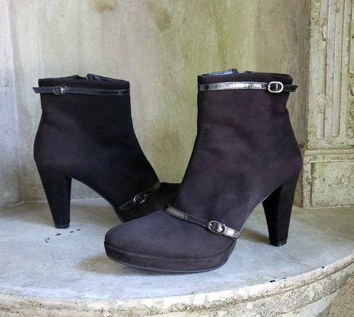 Minelli black suede - minelli,