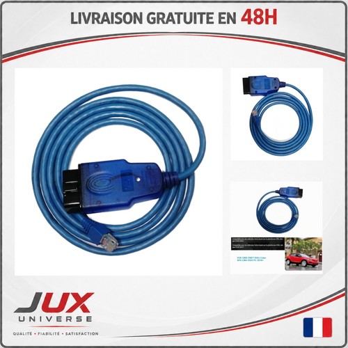 Câble obd2 enet - rj45, volvo