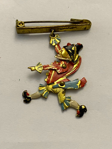 Ancienne broche métal - en,