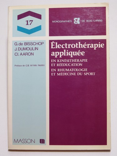 Electrothérapie appliquée - electrothérapie,