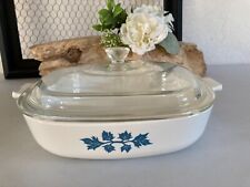325⚜️ Ancienne Cocotte Plat Carré Pyroflam Pf-11  Avec Couvercle en Verre