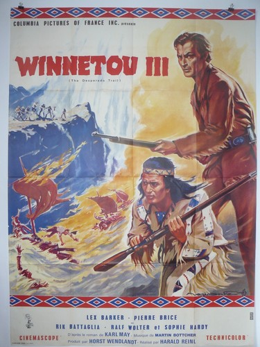 Winnetou iii affiche 120 - winnetou,