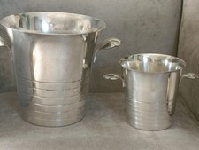  Rafraichissoire Sceau à Champagne et Sceau à  Glaçons Art Deco  