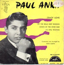vinyles 45 tours EP Paul Anka
