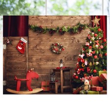  5x3ft noël fête Photo toile de fond fête fond vacances décoration photographie