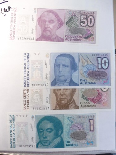 Lot ancien billet etranger - billet,