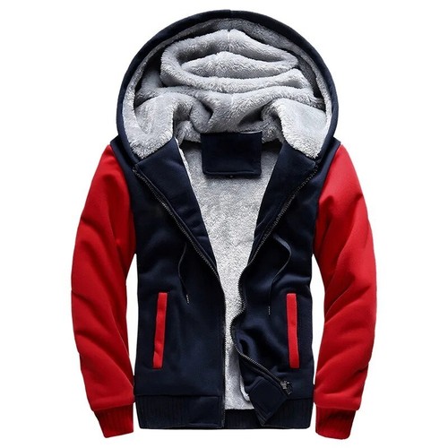 Veste épaisse capuche pour - épaisse, à