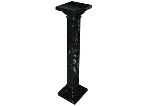 Colonne marbre noir - marbre,