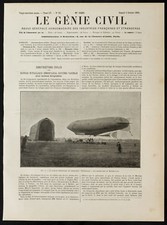 1909, Le hangar du dirigeable