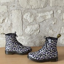 Dr Martens 1460 Pascal Mini Tydee Floral 8 oeillets Bottes en cuir à lacets 41
