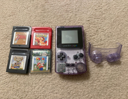 Nintendo game boy color purple - nintendo,