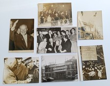 Photos de presse Khrouchtchev France années 1960 franco russe vintage russian