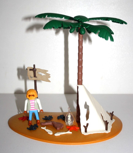 Playmobil 3861 ile avec pirate - ile,