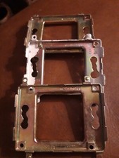 Lot de 3 supports métal