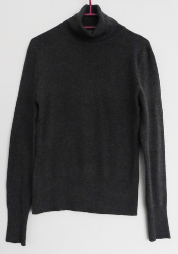 Pull gris col roule miss - gris, roule.