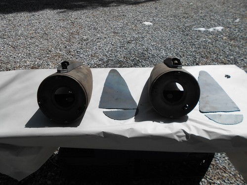 Ancien godets phare hot rod - godets,
