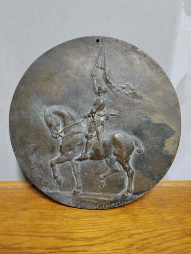 Grand médaillon bronze - ,