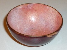 PAOLO DE POLI GIO PONTI ENAMELLED COPPERCUIVRE EMAILLE DESIGN 50 ITALY bol bowl