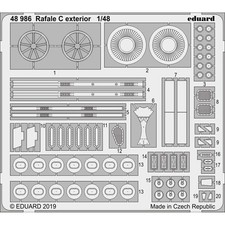 EDUARD 48986 RAFALE C EXTERIOR