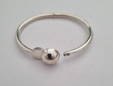 Bracelet argent massif  neuf Christofle demi sphères neuf