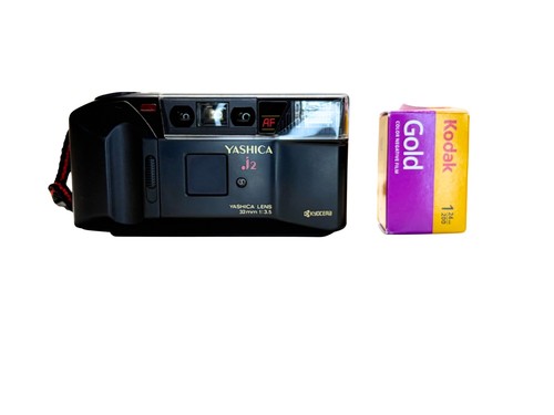 Yashica 35mm film camera - yashica,