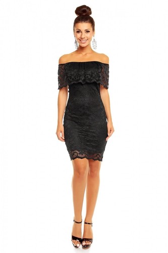 Robe dentelle noire neuf neuve - dentelle,